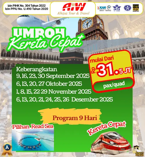 Umroh Kereta cepat